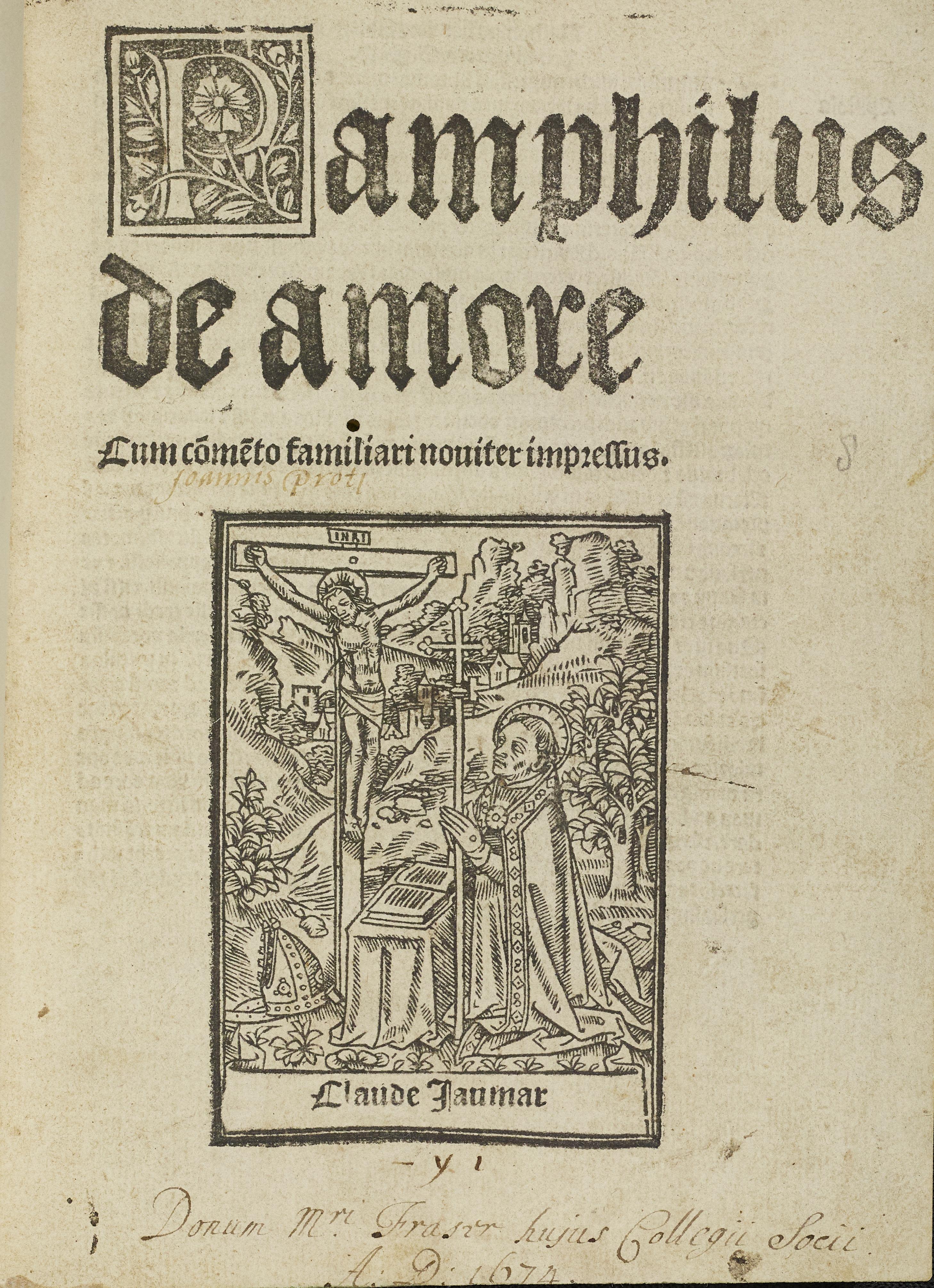 Frontispiece of VI.13.169 - the first of our unique printed items put online in April 2025.